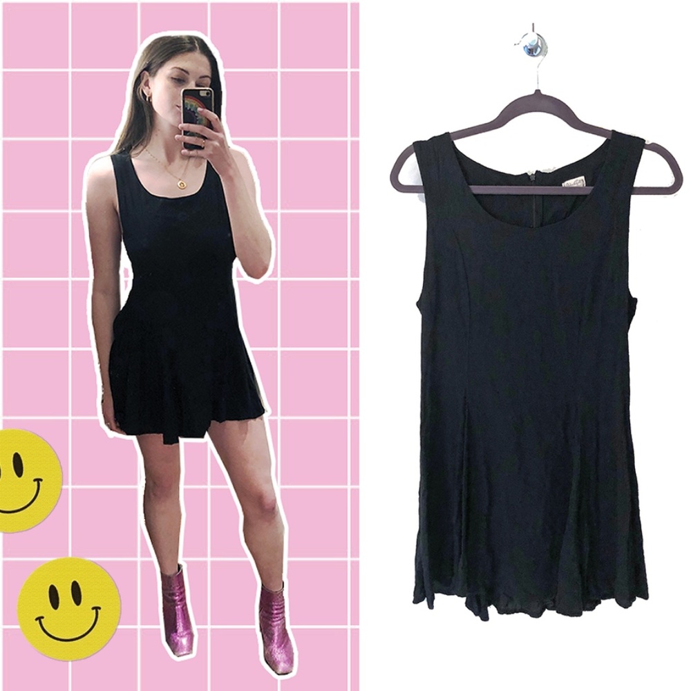 3/30 ✨ Brandy Melville Dress | Black Mini Dress